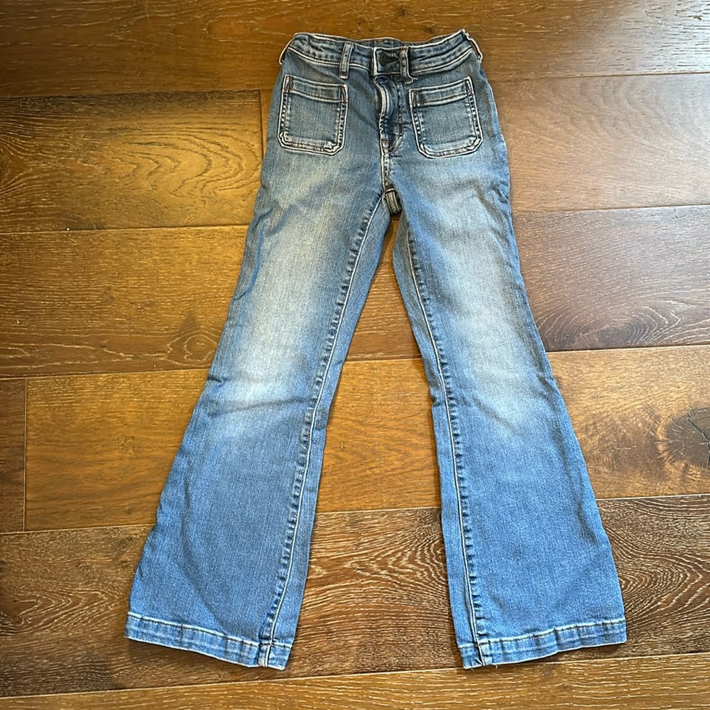 Gap girls size 10 slim flared jeans